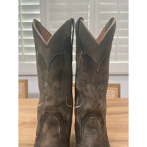 Idyllwind Women's Lawless Distressed Western Boots Black Leather Size 8 NWOB - Picture 5 of 14